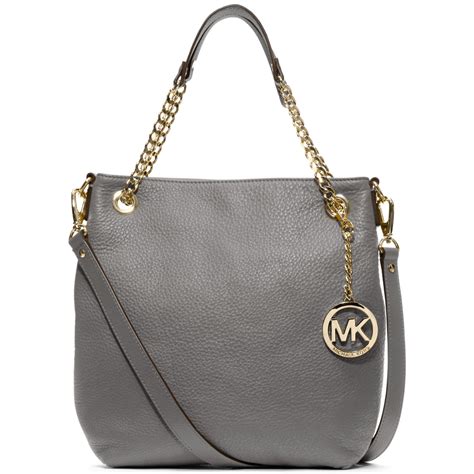 michael kors pearl grey handtasche umhängetache|macy's michael kors bags.